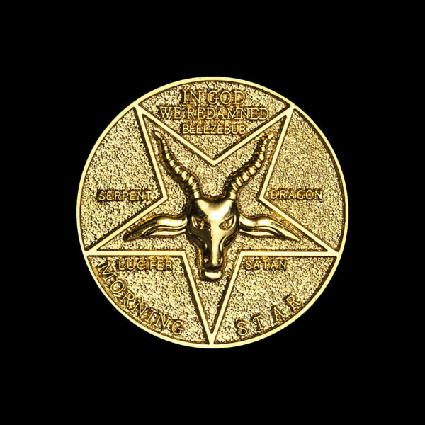 Religious and Occult Themed Commemorative Coin