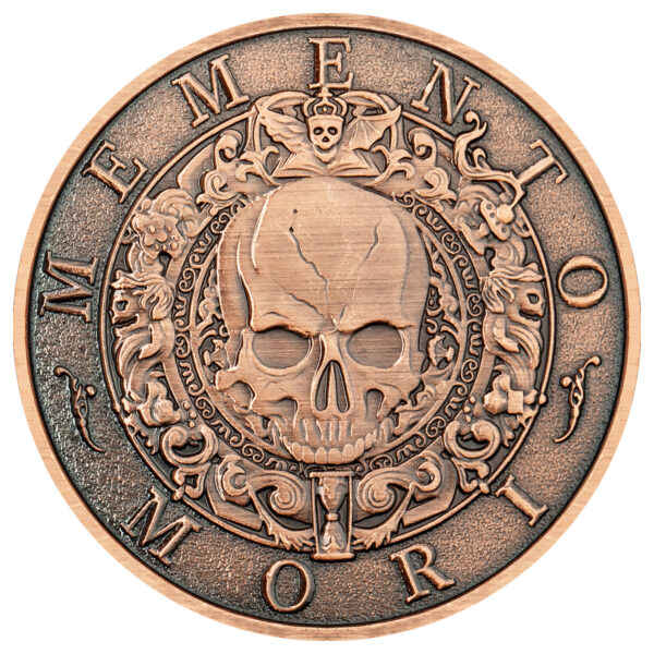 Memento Mori and Carpe Diem Commemorative Coin | Embrace Life with Purpose