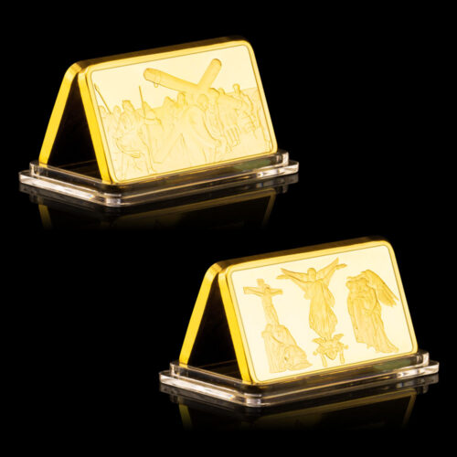 Religious - Themed Gold Bar | Commemorating Christian Scenes