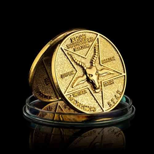 Religious and Occult Themed Commemorative Coin