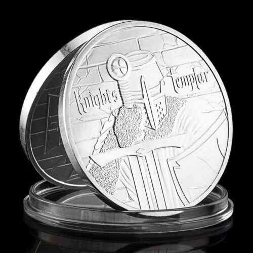 Knights Templar Silver Commemorative Coin
