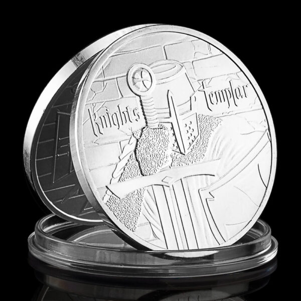 Knights Templar Silver Commemorative Coin
