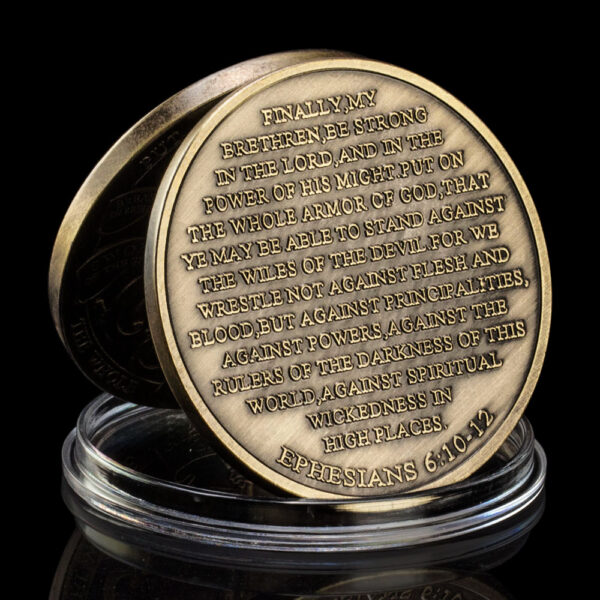 "Armor of God" Religious Commemorative Coin