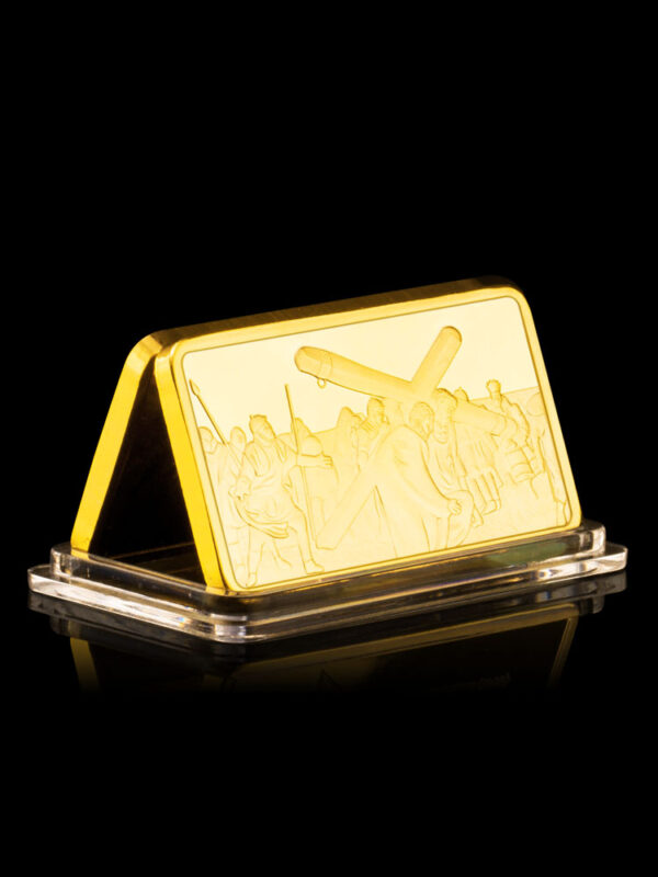 Religious - Themed Gold Bar | Commemorating Christian Scenes