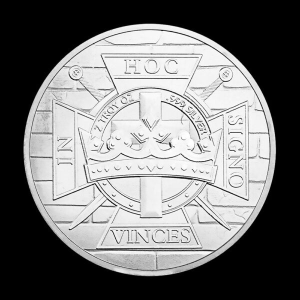 Knights Templar Silver Commemorative Coin
