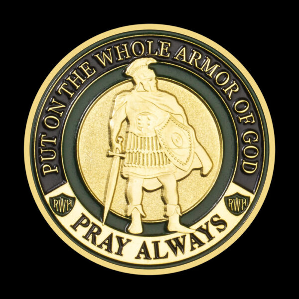 "Armor of God" Religious Commemorative Coin