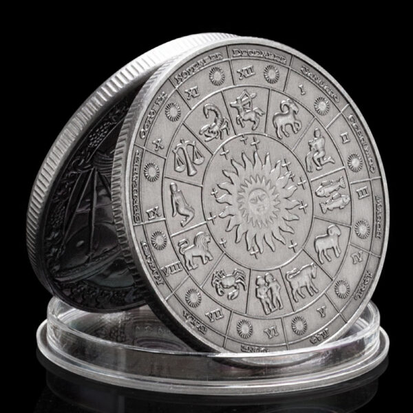 Aquarius Zodiac Commemorative Coin