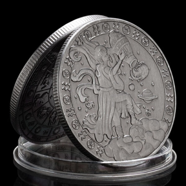 Aquarius Zodiac Commemorative Coin