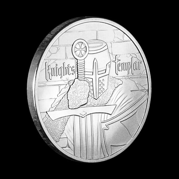 Knights Templar Silver Commemorative Coin