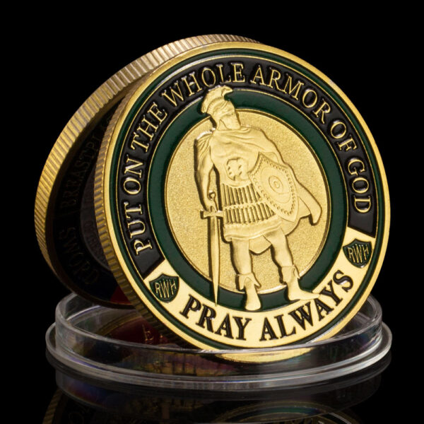 "Armor of God" Religious Commemorative Coin