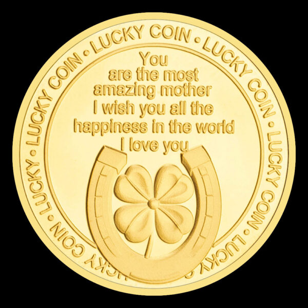 Darling Mother Commemorative Coin | Honor Your Beloved Mother with Luck and Love