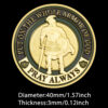 "Armor of God" Religious Commemorative Coin