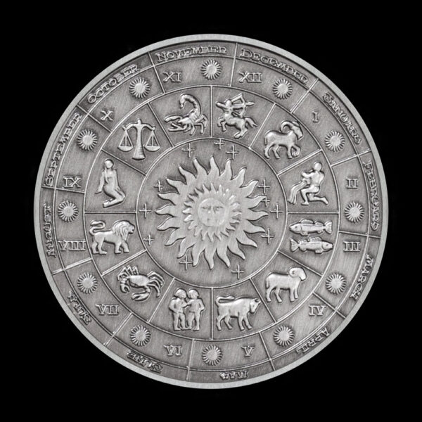 Aquarius Zodiac Commemorative Coin