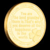 Dearest Grandpa Commemorative Coin | Honor Your Beloved Grandpa with Luck and Love