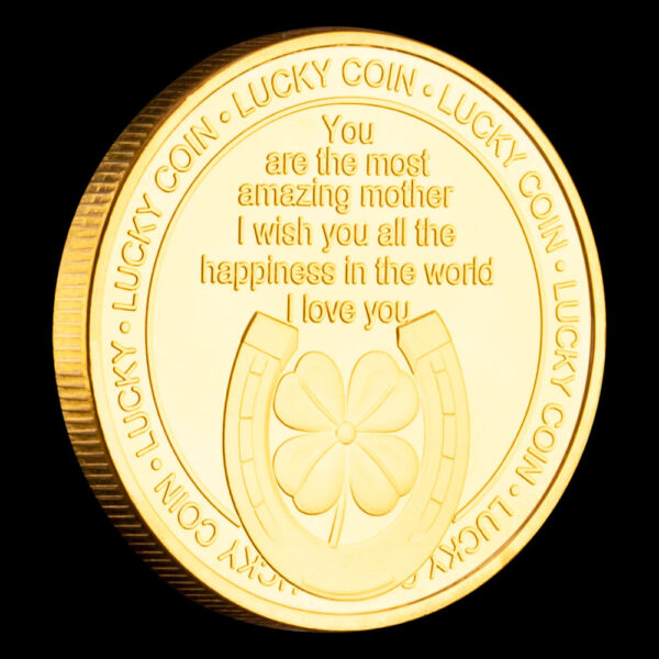 Darling Mother Commemorative Coin | Honor Your Beloved Mother with Luck and Love