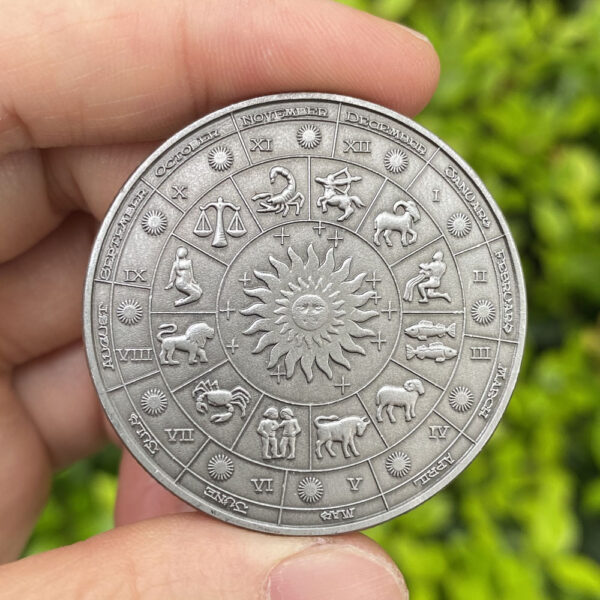 Aquarius Zodiac Commemorative Coin