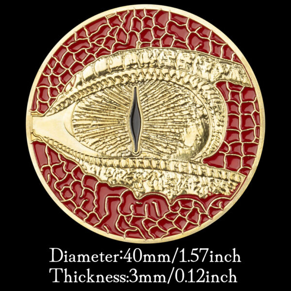 "Dragon's Gaze" Mythical Commemorative Coin